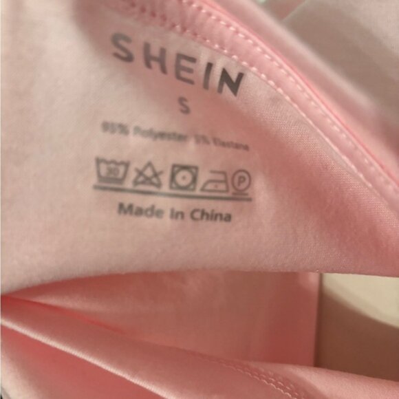SHEIN pink T-shirt New - Picture 3 of 4